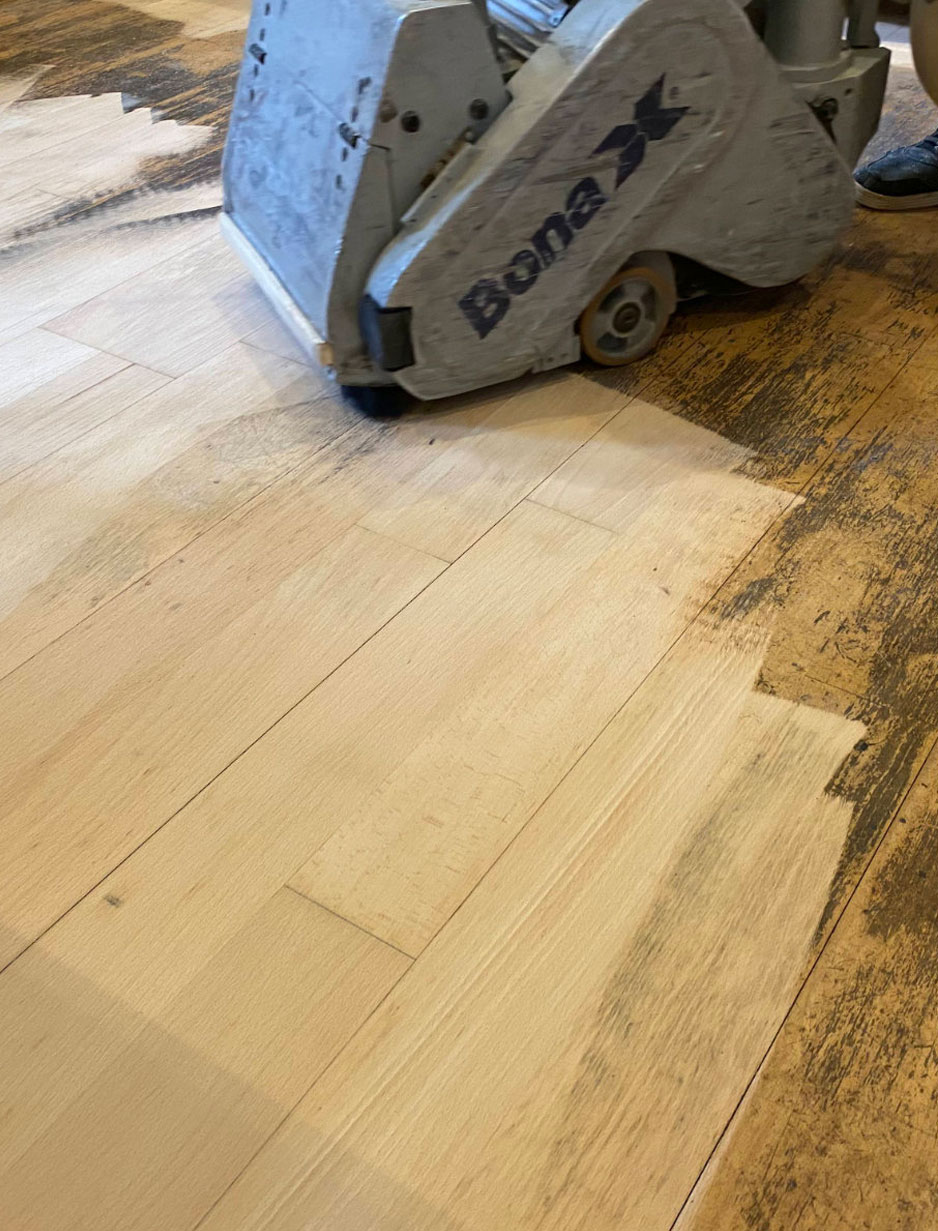 wooden floor cleaning