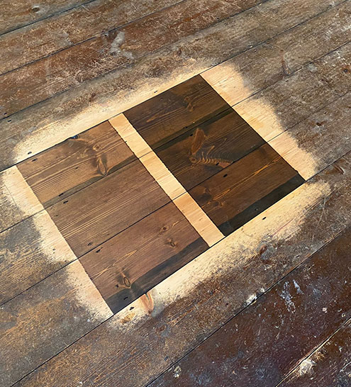 Wood Floor Staining