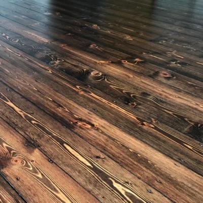 Original Pine Floorboards Sanding